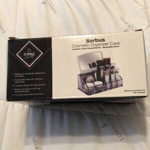 Sorbus beauty cosmetic organizer case